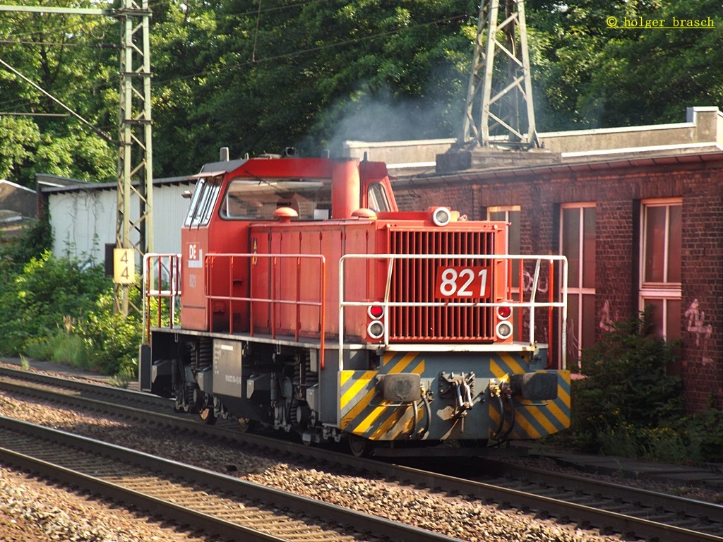 eine G 1206 der dortunder eisenbahn dampfte durch harburg am 13.07.13