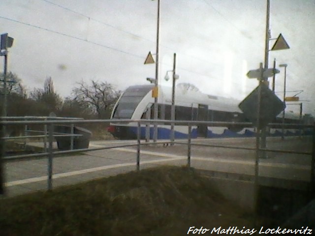 UBB GTW 2/6er einmal mit Ziel Heringsdorf & einmal mit Ziel Swinemnde Centrum im Bahnhof Zssow am 13.4.13