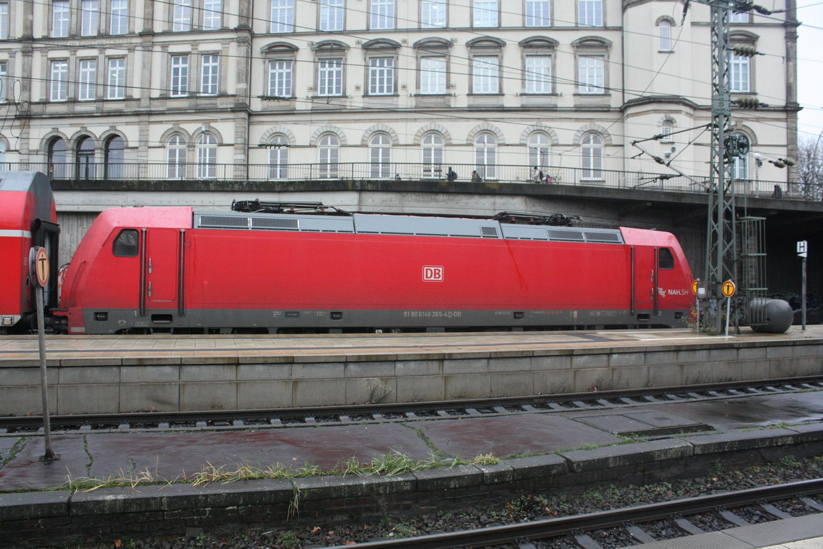 146 265 im Bahnhof Hamburg Hbf