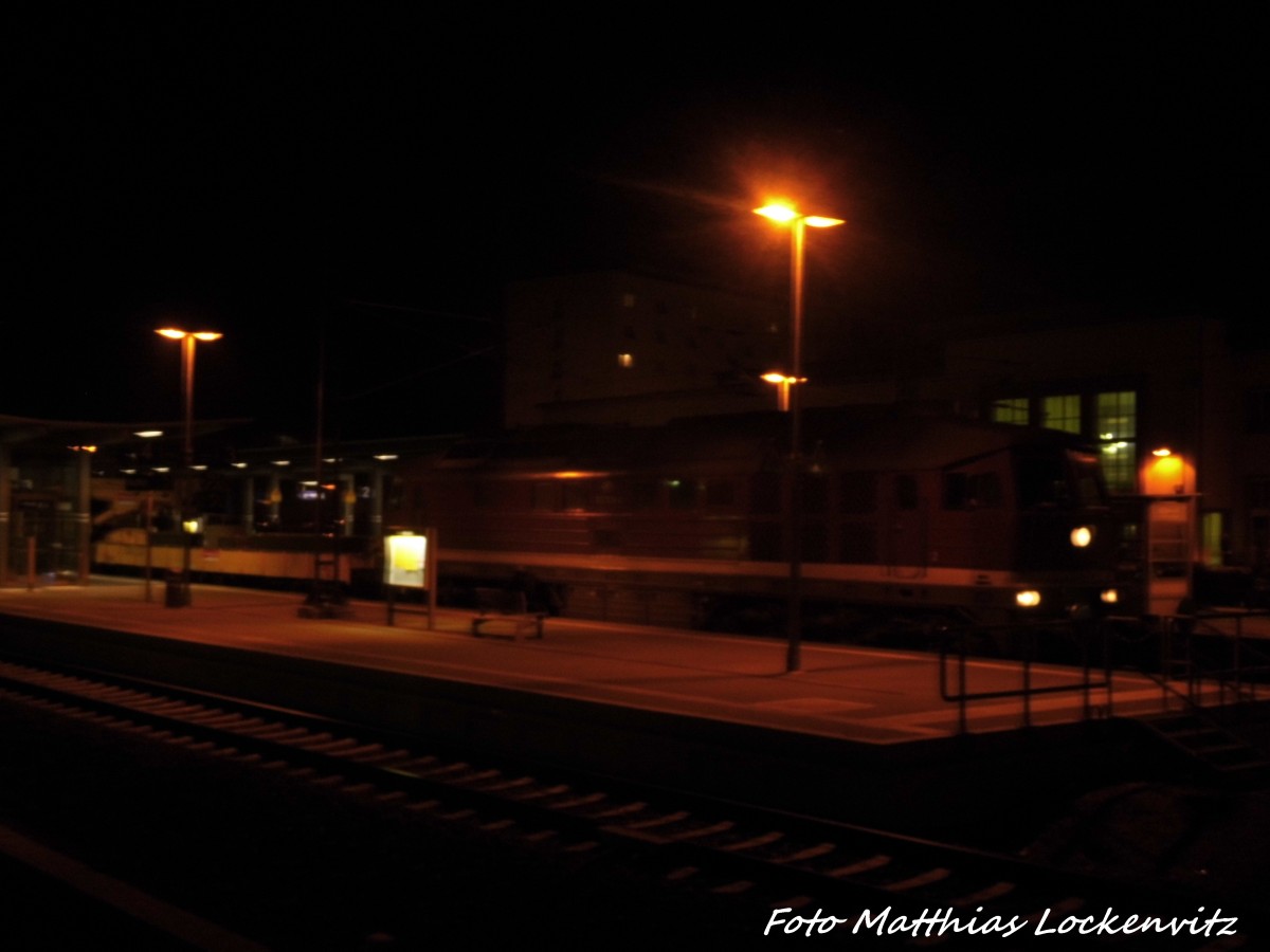 232 223-6 im Bahnhof Merseburg am 15.12.15