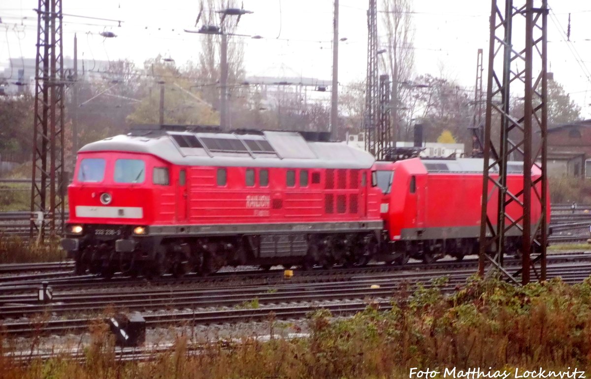 232 230 in Leipzig-Engelsdorf am 16.11.16