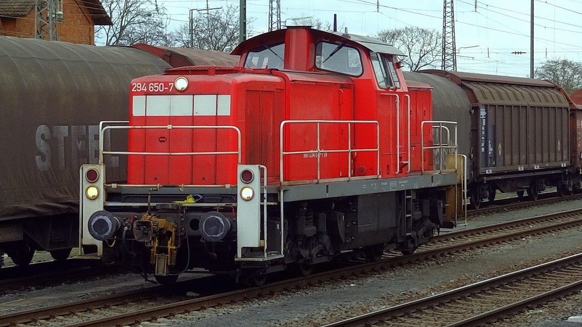 294-650 rangiert in Bamberg im Februar 2014.