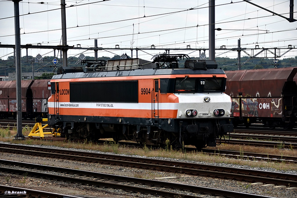 9904 von locon war abgestellt beim bf venlo,20.09.16