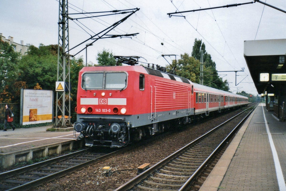 Am 24 Mai 2002 treft Trabi 143 103 in Elmshorn ein.