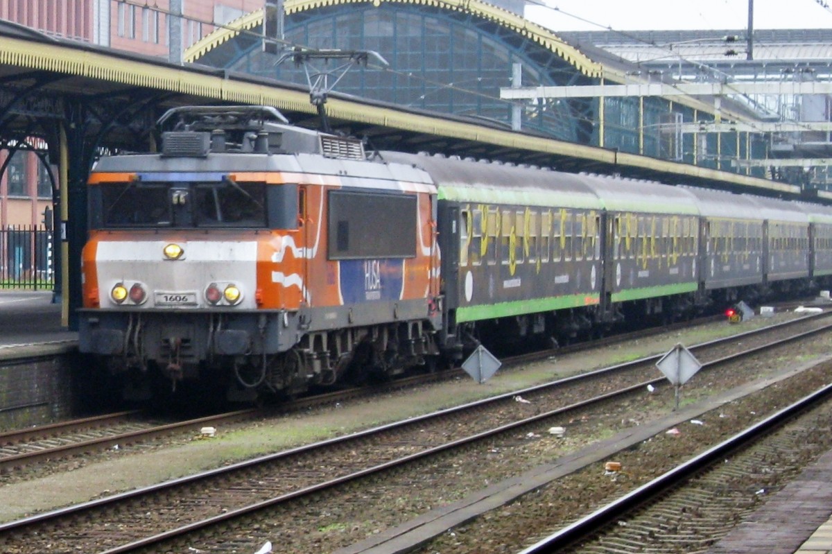Am 4 März 2012 steht HUSA 1606 mit Nachtsauferzug in 's Hertogenbosch.