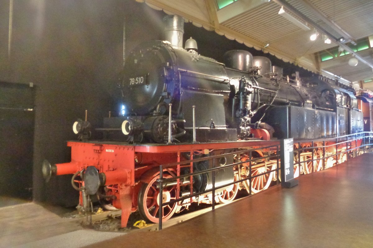 Am 6 September 2018 steht 78 510 ins DB Museum in Nrnberg.