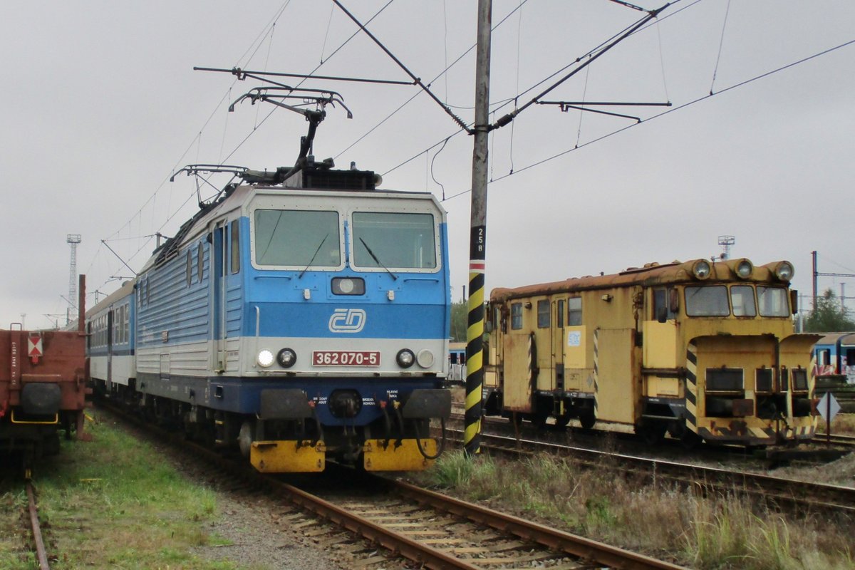 CD 362 070 steht am 24 September 2017 in Ceske Trebova.