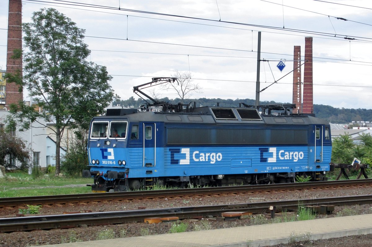 CD 363 516 steht in Praha-Liben am 17 September 2017.