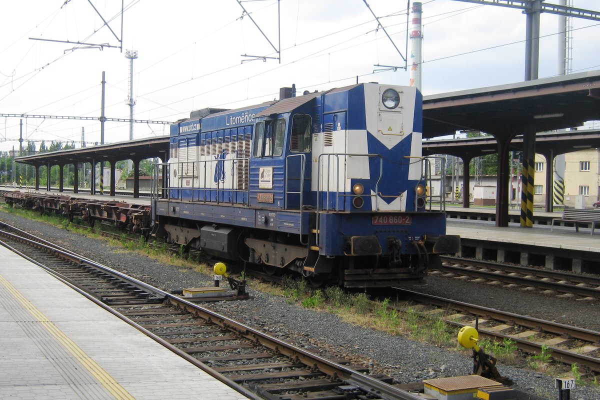CHT 740 860 steht am 29 Mai 2012 in Kolín.