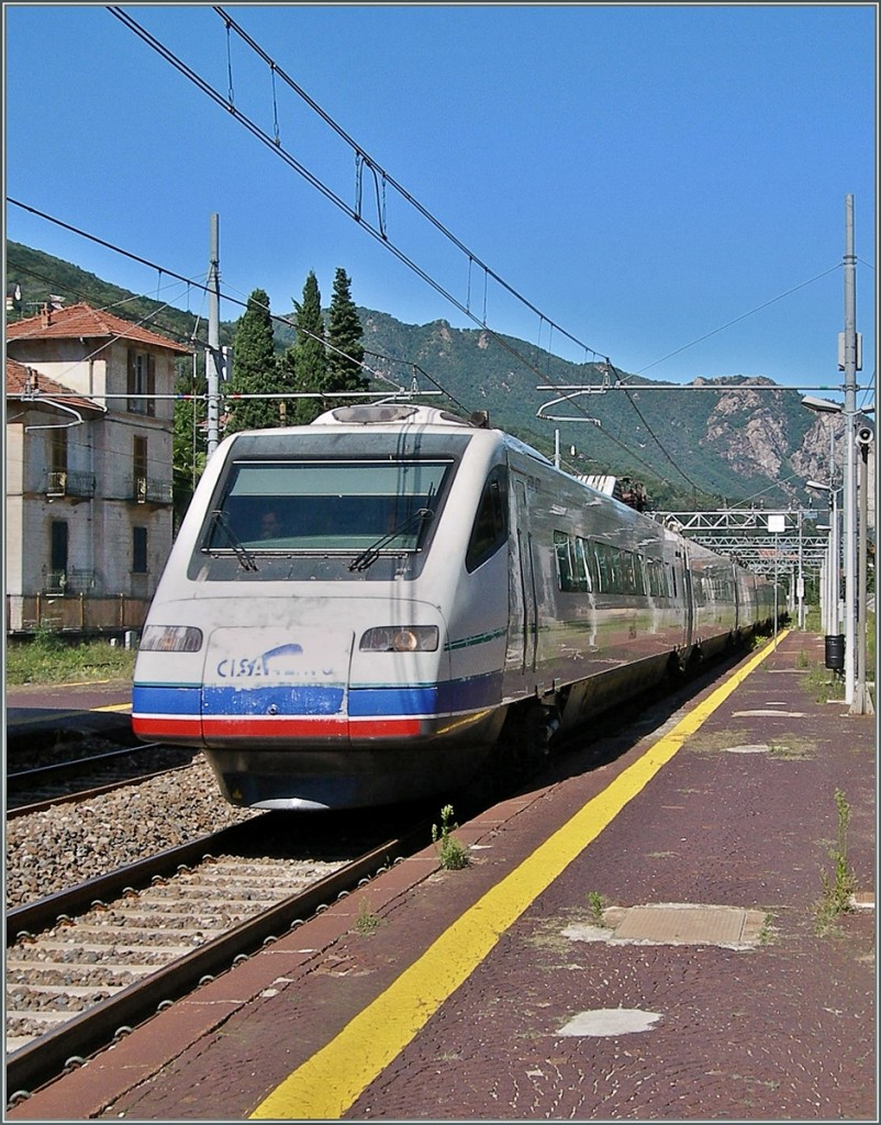 Cisalpino ETR 470 in Stresa.
30.Aug. 2006