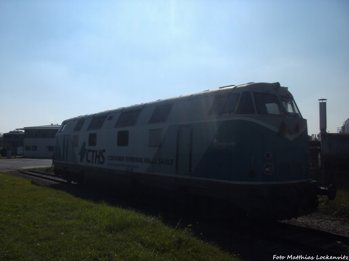 CTHS 228 203-6 abgestellt am Saalehafen in Halle (Saale) am 4.10.14