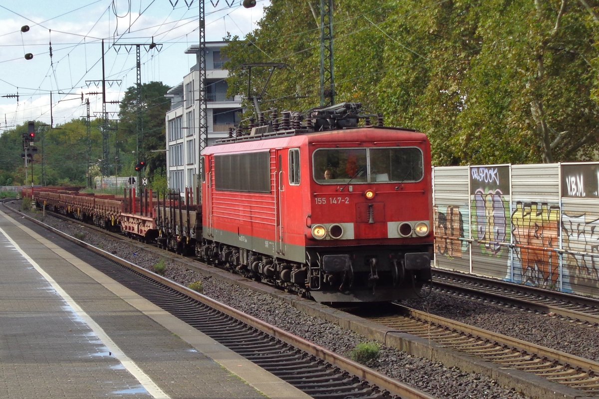 DB 155 147 durchfahrt Kln Sd am 24 September 2018.