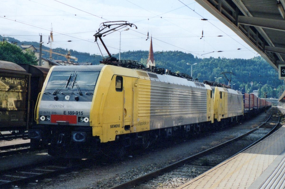 Der Winner-KLV mit 189 915 steht am 26 Mai 2006 in Kufstein.