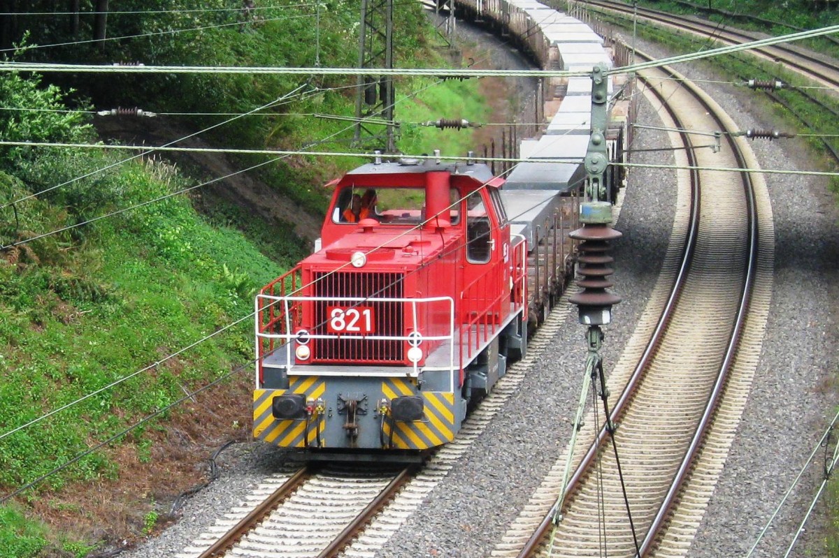 Dortmunder Eisenbahn durchfahrt Duisburg am 28 April 2011.