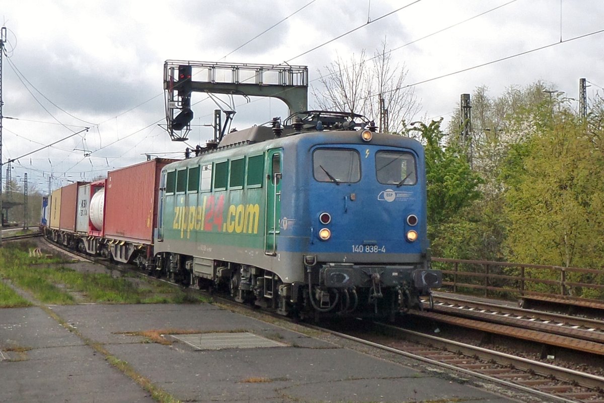 EGP 140 838 durchfahrt Uelzen am 28 April 2016.
