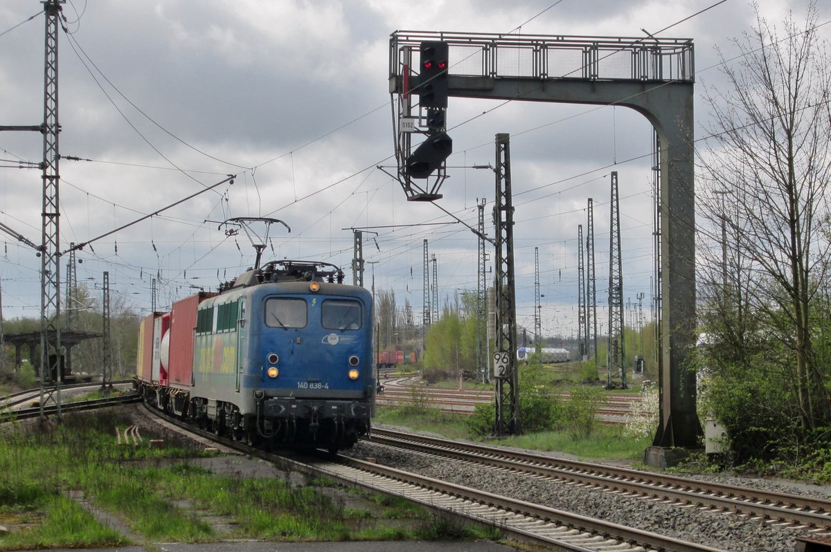 EGP 140 838 durchfahrt Uelzen am 28 April 2016.
