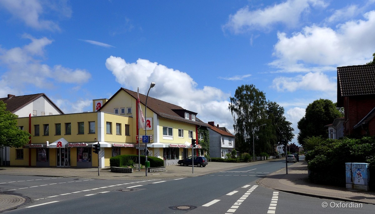 Ernst-Pernoll- und Breloher Straße in Munster (Örtze).