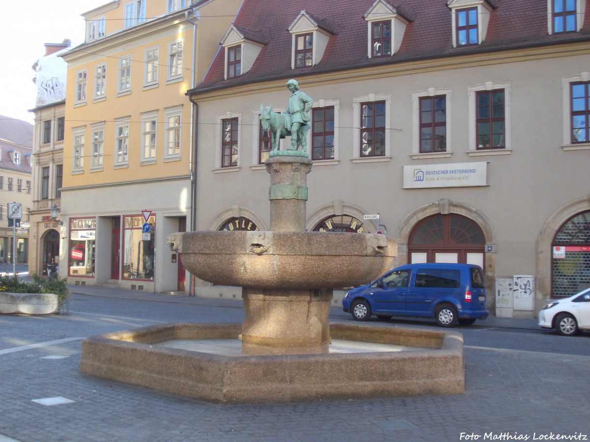 Eselsbrunnen in Halle (Saale) am 8.11.14