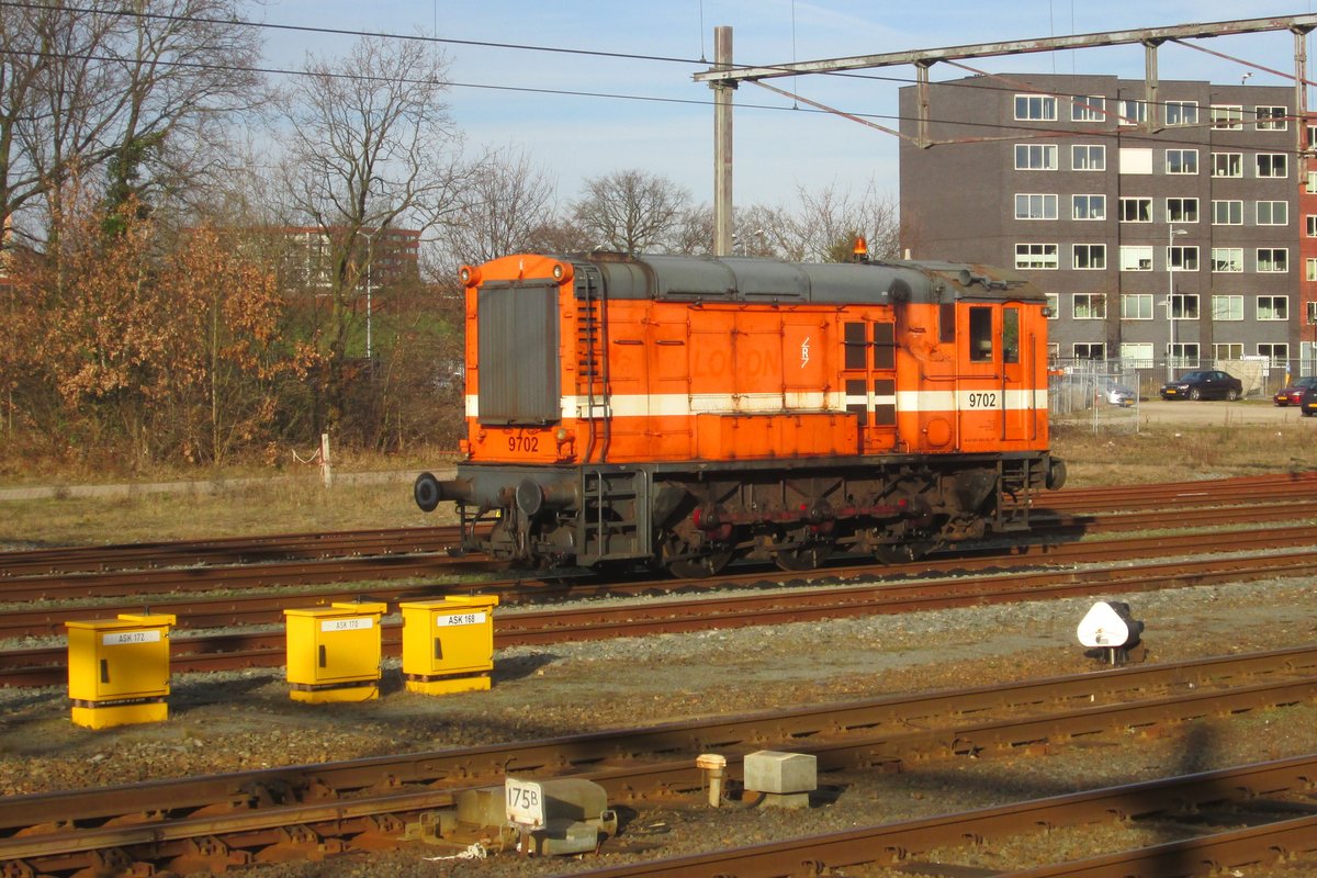 Ex-LOCON 9702 sonnt sich am 24 Februar 2019 in Amersfoort.