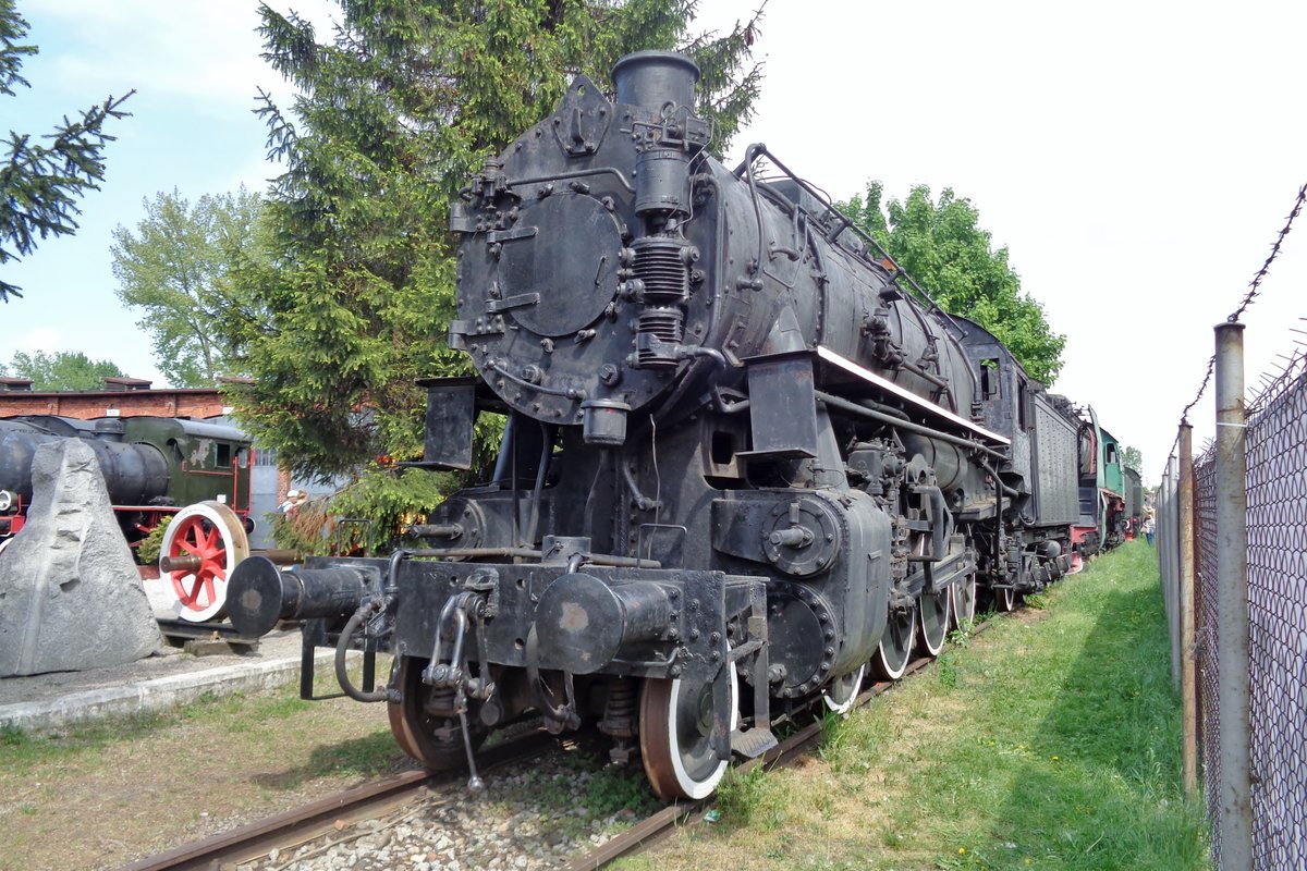 Ex-USATC 2438 steht am 1 Mai 2018 ins Industriemuseum Jaworzyna Slaska. 