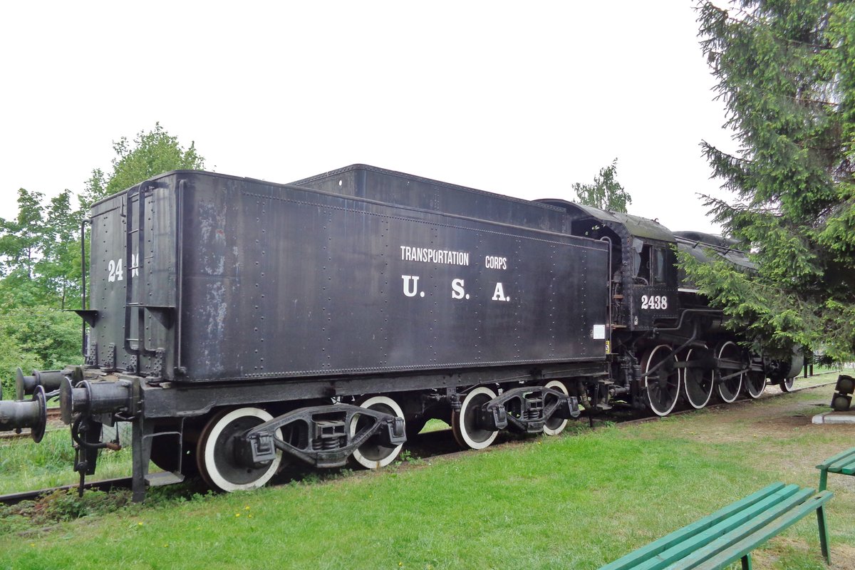 Ex-USATC 2438 steht am 1 Mai 2018 ins Industriemuseum Jaworzyna Slaska. 