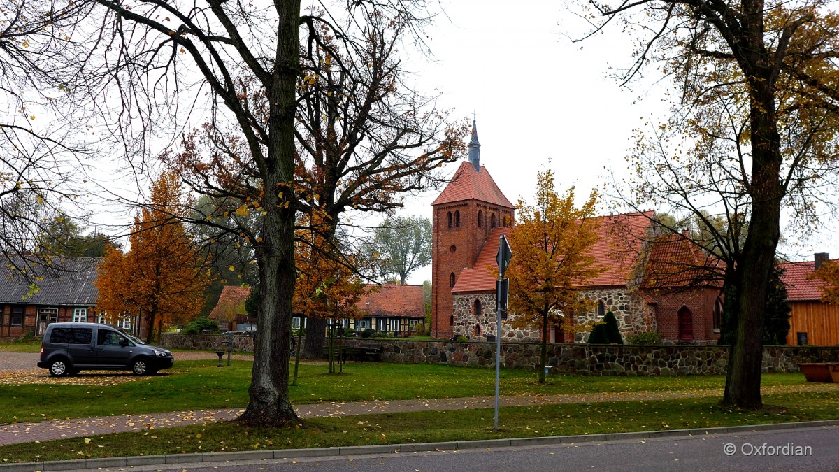 Feldsteinkirche in Mehmke, Ortsteil von Diesdorf, Sachsen-Anhalt. Evangelische Kirche in Mitteldeutschland.