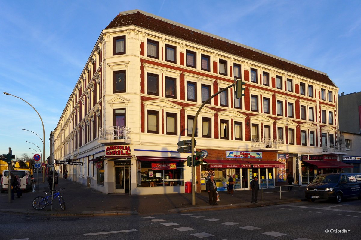 Gründerzeithaus in Hamburg-Billstedt.