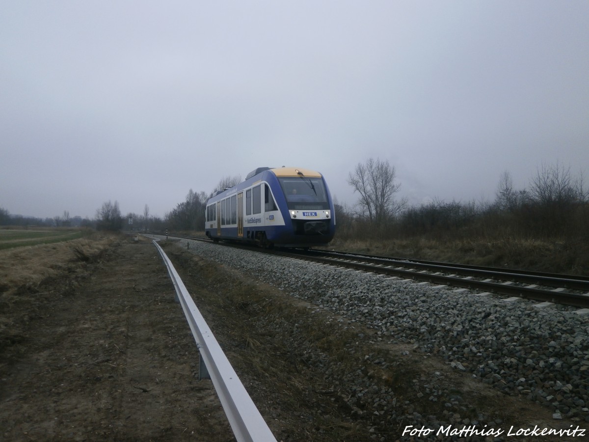 HEX VT 870 unterwegs nach Bernburg am 13.3.15