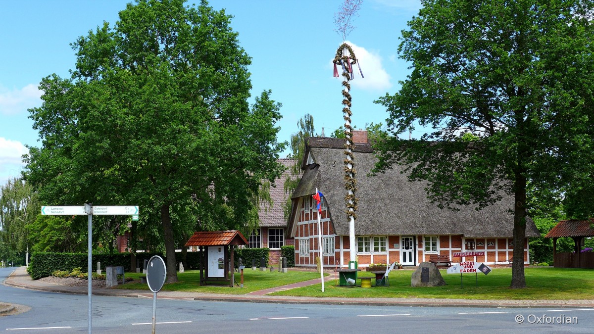 Iselersheim bei Bremervörde, Heimathaus und Museum Findorff-Haus.