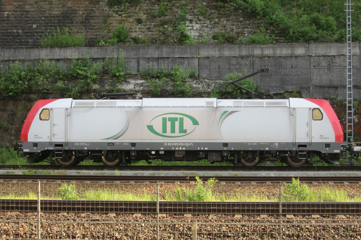 ITL 185 650 steht am 22 Mai 2015 in Bad Schandau.