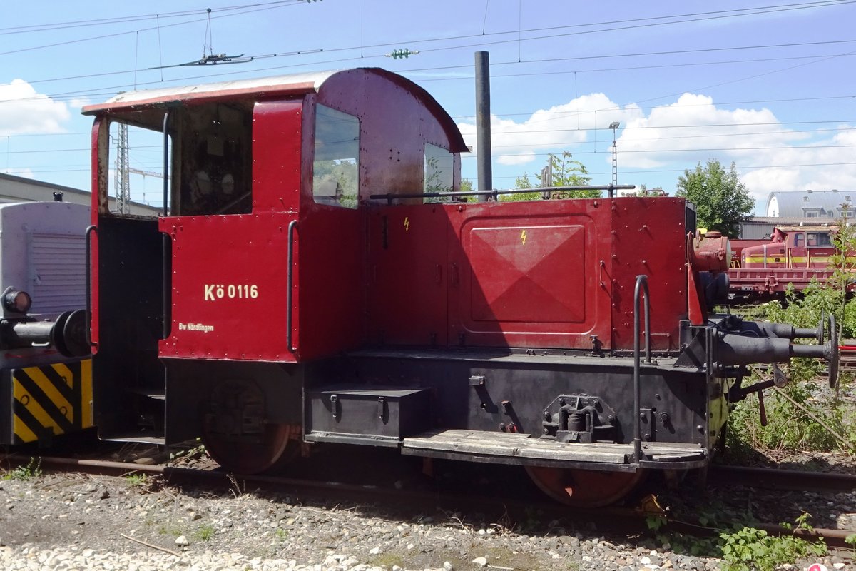Kö- 0116 steht am 1 Juni 2019 ins BEM in Nördlingen.