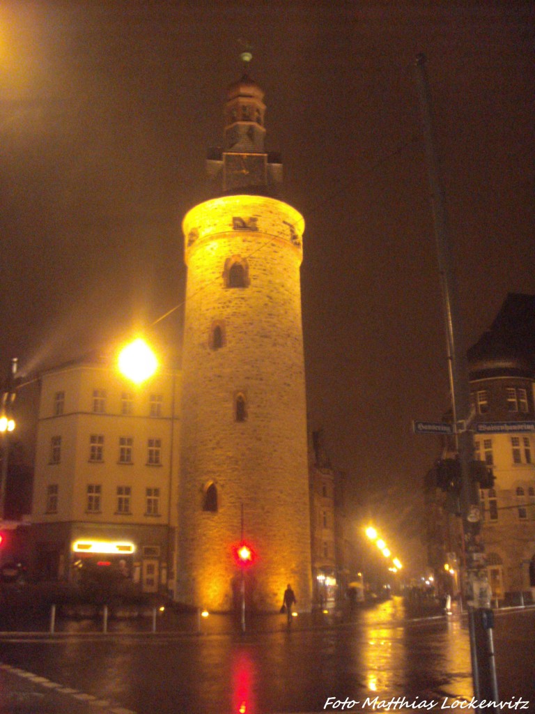 Leipziger Turm in Halle (Saale) am 13.9.14