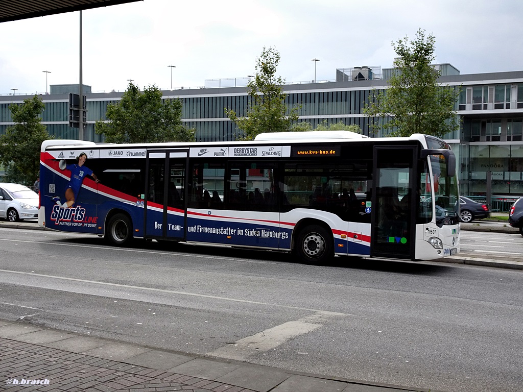 linienbus der KVG,marke mb citaro  C2  ,harburg 16.09.17