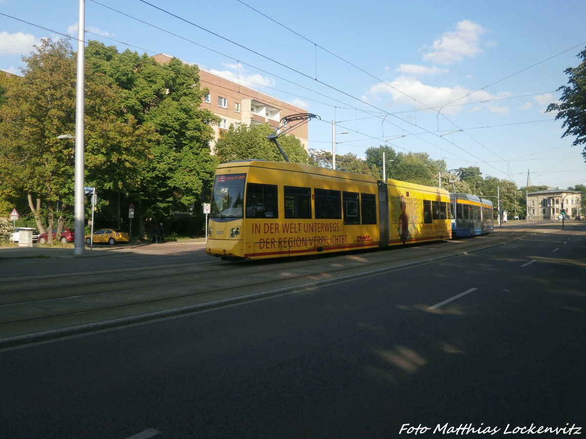 LVB Wagen 1337 in Leipzig am 24.5.15