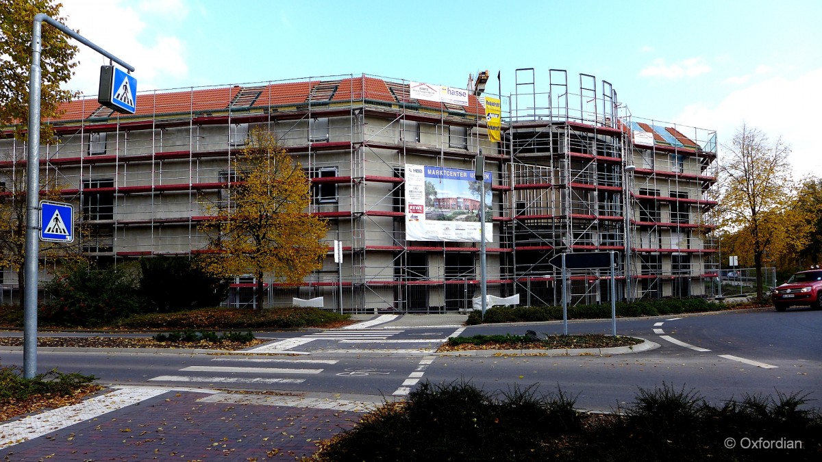 Marktcenter Uelzen, ein neues Einkaufszentrum an der Veerßer Straße.
