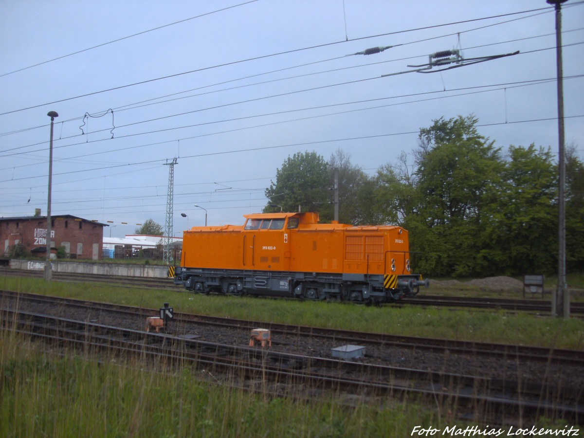 MTEG 293 022-0 abgestellt im Bahnhof Bergen auf Rgen am 9.5.14