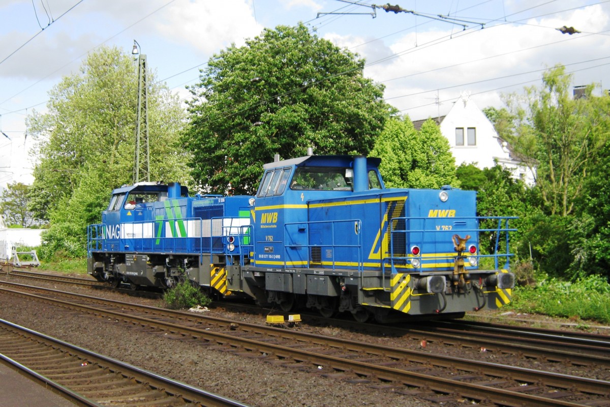 MWB 762 durchfahrt am 27 September 2010 Rheinhausen.