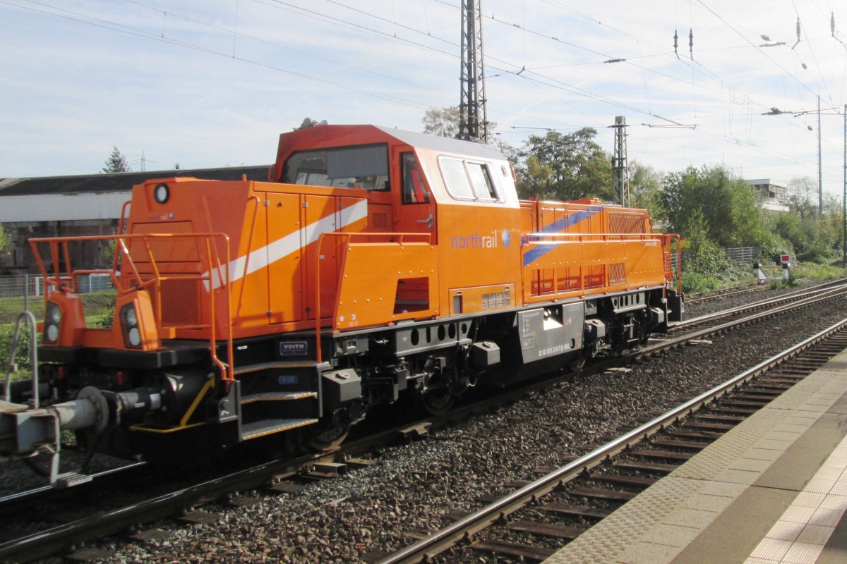 North Rail 261 310 steht am 31 Oktober 2013 in Recklinghausen Süd.
