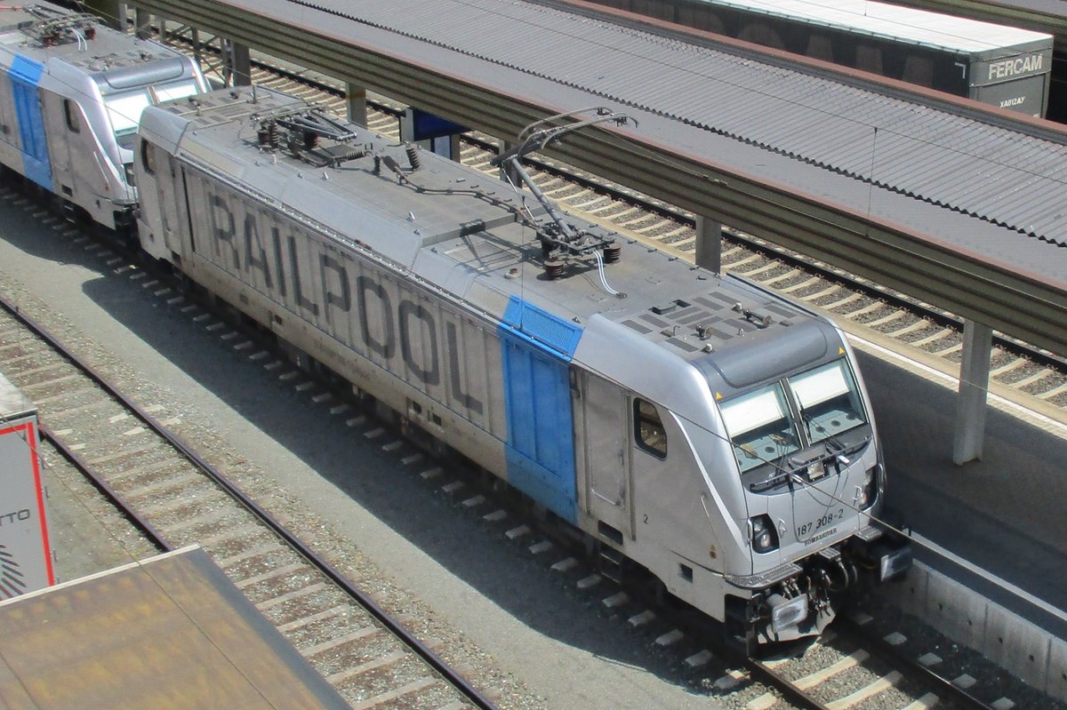 RailPool 187 308 durchfahrt am 18 Mai 2018 Kufstein.
