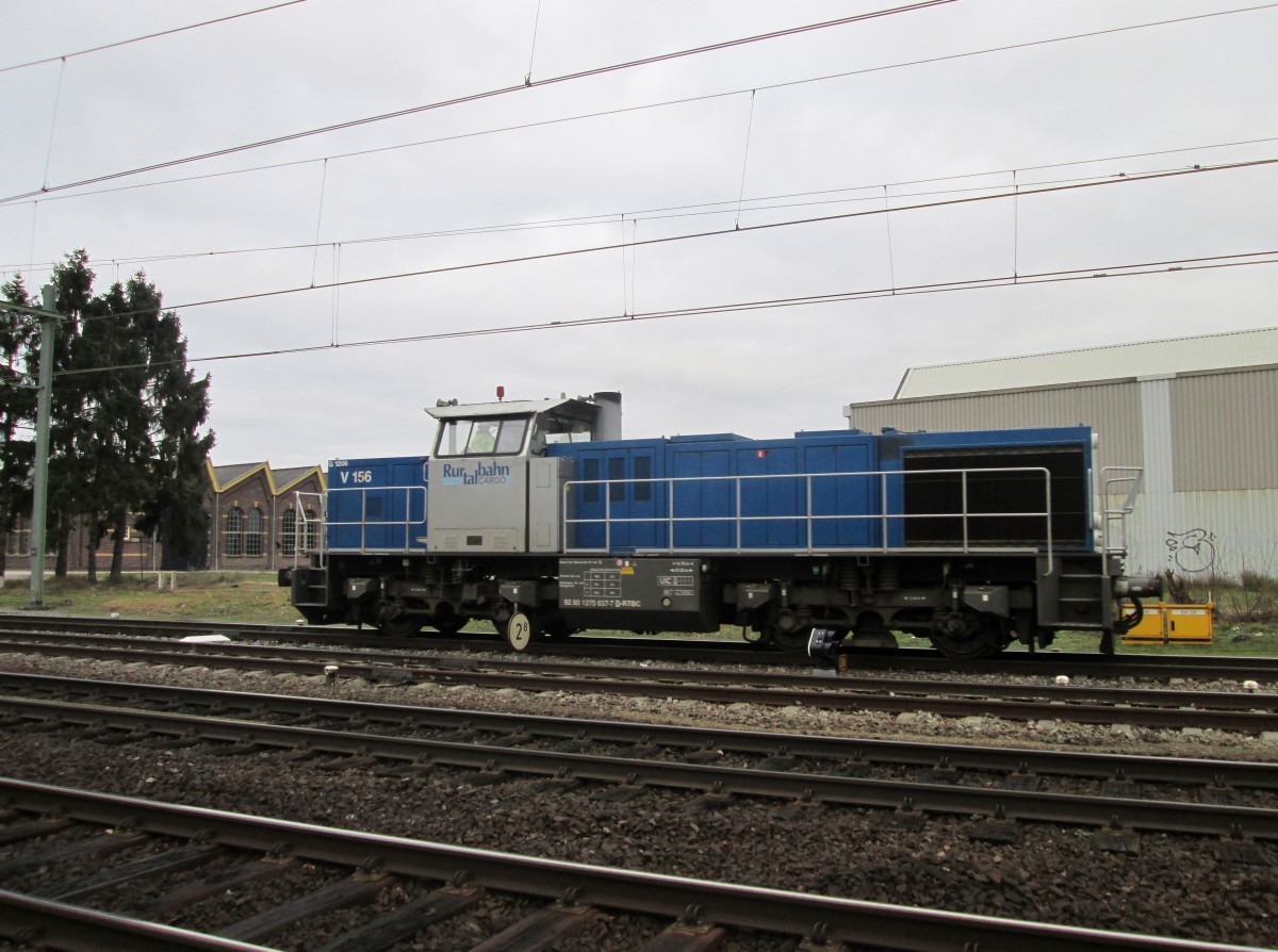 RTB V 156 lauft am 18 Dezember 2015 in Blerick um.