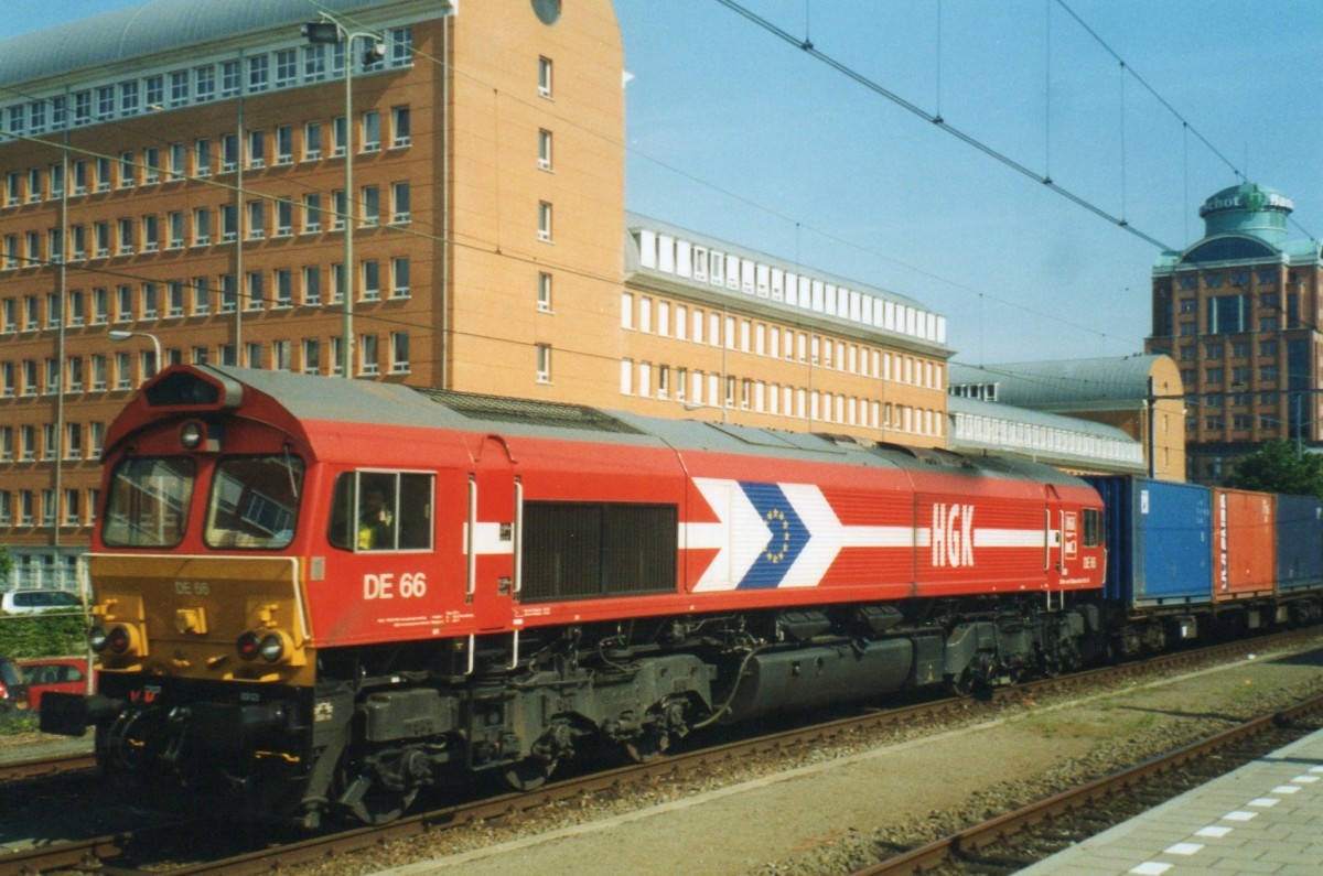 Scanbild von HGK DE 66 in 's Hertogenbosch am 23 Juli 2003.
