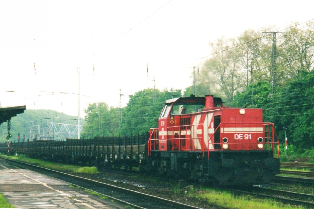 Scanbild von HGK DE91 in Köln West am 13 Februar 2000.