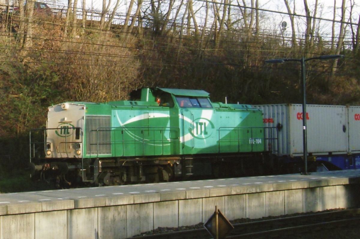 Scanbild von ITL 104 in Arnhem Centraal am 23 März 2006.