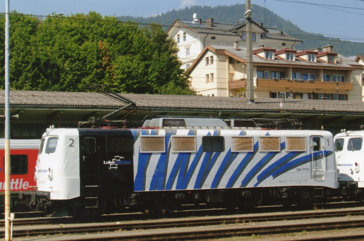 Scanbild von Lokomotion 139 177 in Kufstein am 27 Mai 2006.