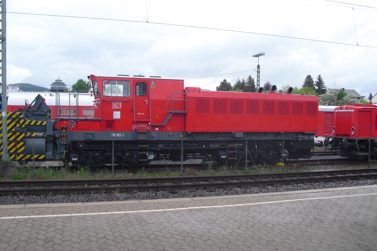 Schneeschleuder 716 002 steht am 12 Mai 2012 in Fulda.