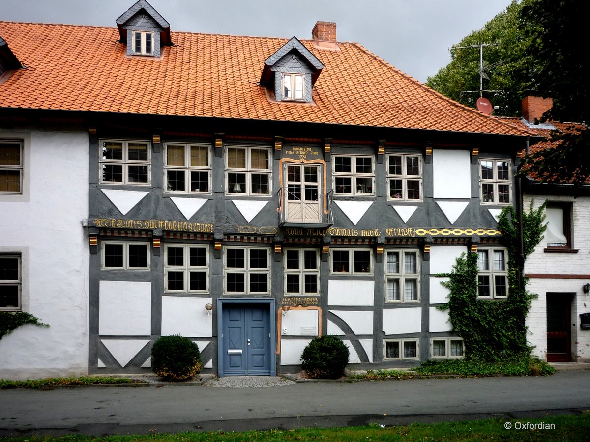 Schöppenstedt (Kreis Wolfenbüttel) - Fachwerkhaus mit Ursprung in 1612. Aufnahmedatum 2009-09.