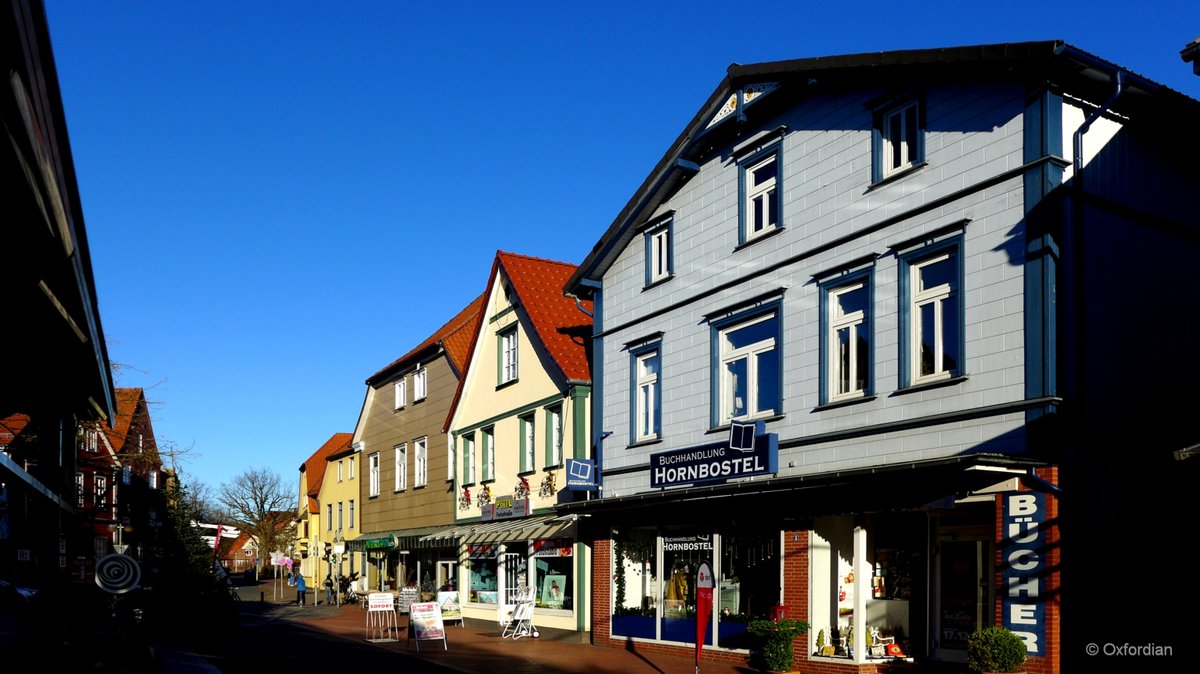 Soltau, Fußgängerzone Marktstraße.