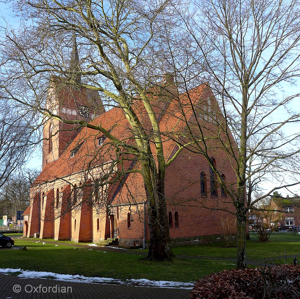 St. Antonius Kirche in Bispingen, Lüneburger Heide.