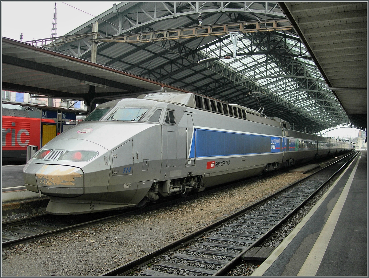 TGV Lyira in Lausanne.
29. Nov. 2006