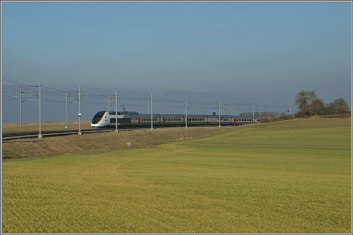 TGV Lyria Paris - Lausanne bei Arnex
31. Jan .2014